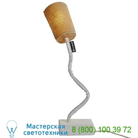 Paint t stripe table lamp in-es art design paint t stripe yellow, настольная лампа