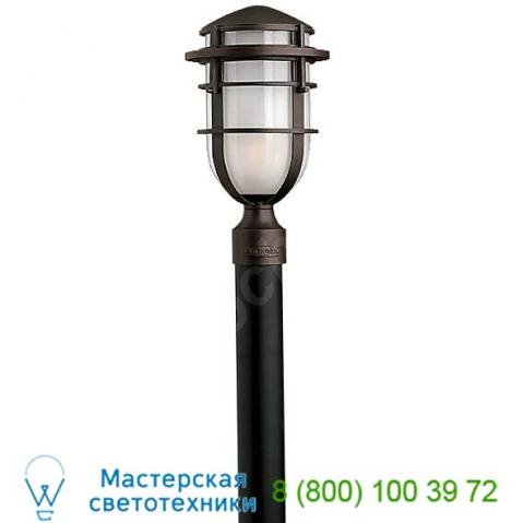 Hinkley lighting reef outdoor post light 1951vz-gu24, светильник для садовых дорожек