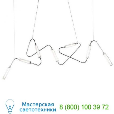 Modern forms firefly led linear suspension light, светильник