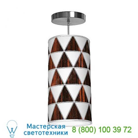 Triangle 1 column pendant light jd_triangle1_ebony_lisha16 jefdesigns, светильник