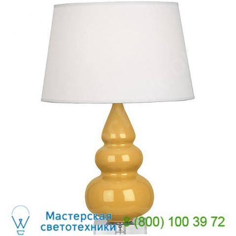 Small triple gourd table lamp eg33x robert abbey, настольная лампа