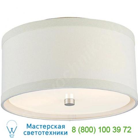 Walker flush mount ceiling light ks 4070bsl-l visual comfort, светильник