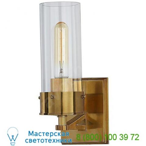 Tob 2314bz/hab-cg visual comfort marais bathroom wall light, настенный бра