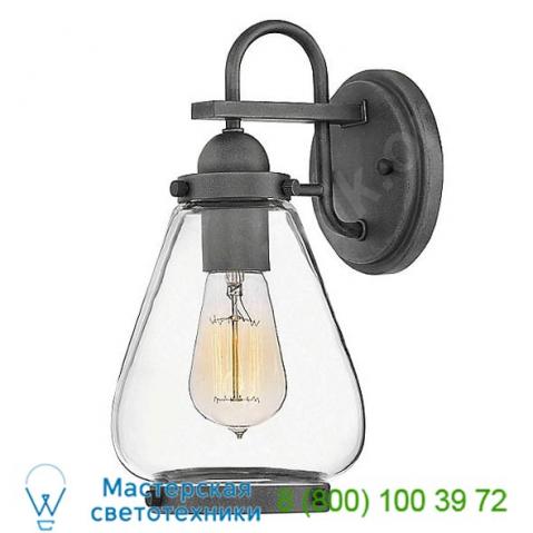 Hinkley lighting finley outdoor wall light 2510dz, уличный настенный светильник