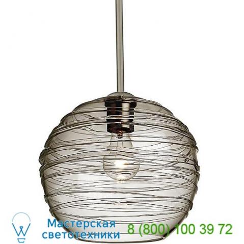 Wave 10 one light pendant 1kx-462702-br besa lighting, светильник