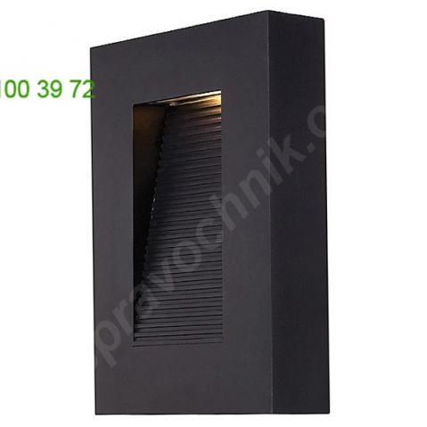 Modern forms ws-w1122-bk urban outdoor wall light, уличный настенный светильник