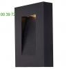 Modern forms ws-w1122-bk urban outdoor wall light, уличный настенный светильник