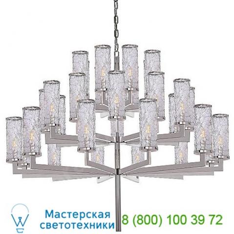 Visual comfort liaison triple chandelier kw 5202ab-crg, светильник