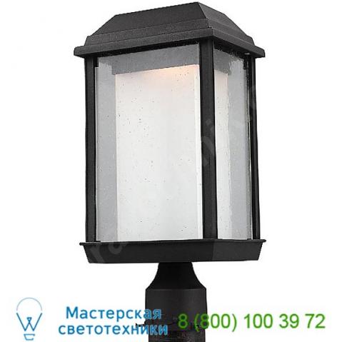 Mchenry outdoor led post light feiss ol12807txb-l1, ландшафтный светильник