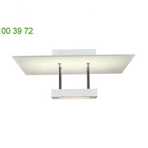 Sonneman lighting chromaglo bright white square reflector led semi flush mount 2408. 03, подвесной
