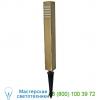 Brass led square bollard pl-22-ledpbrs focus industries, садовый светильник