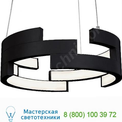 Anello led pendant light pd12716-bk kuzco lighting, светильник