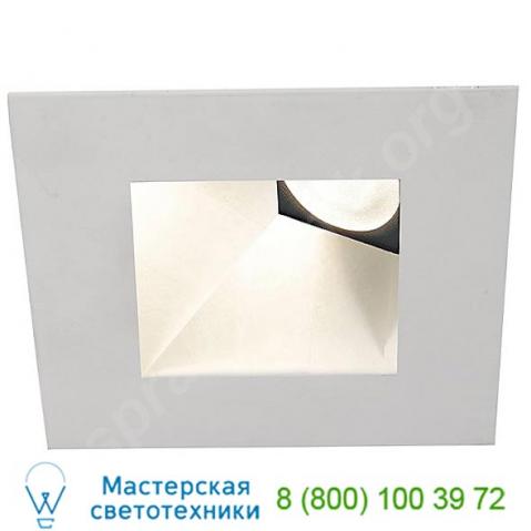 3 inch tesla led wall wash square trim wac lighting hr-3led-t518n-c-bn, светильник
