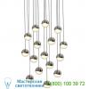 Sonneman lighting grapes 16 light led square multipoint pendant 2923. 01-sml, светильник