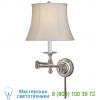 Visual comfort sl 2800an-s classic swing arm wall sconce, бра