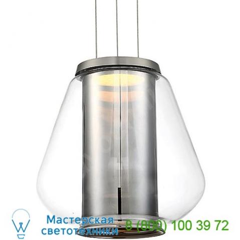 Dynamo led pendant light pd-64713-bn/ch dweled, светильник