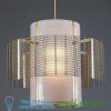Chb0020-2a-fb-fg-001-e2 downtown mesh double drum pendant light hammerton studio, светильник