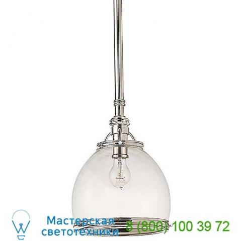 Sloane mini pendant light visual comfort chc 5132ab-ab, светильник