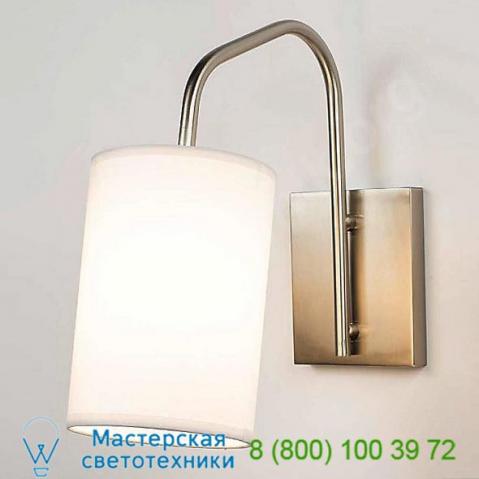 Lights up! Coopster wall sconce 4011bn-white-linen, настенный светильник