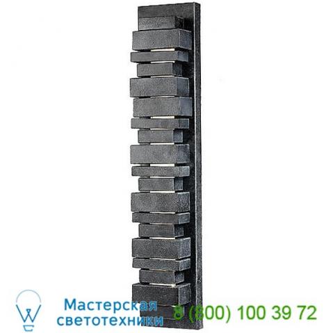 Feiss ol11201dwz ledgend outdoor rectangle led wall sconce, уличный настенный светильник