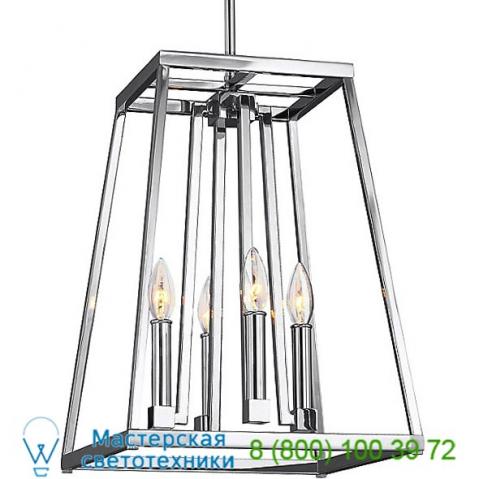 Conant 4 light pendant light feiss f3149/4ch, светильник