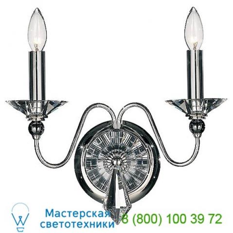 Jasmine 2-light wall light 9672-40cl schonbek lighting, настенный светильник
