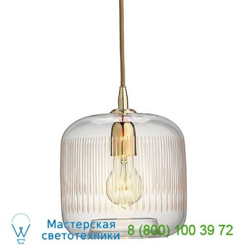 Countour mini pendant light jamie young co. 5cont-pebr, подвесной светильник