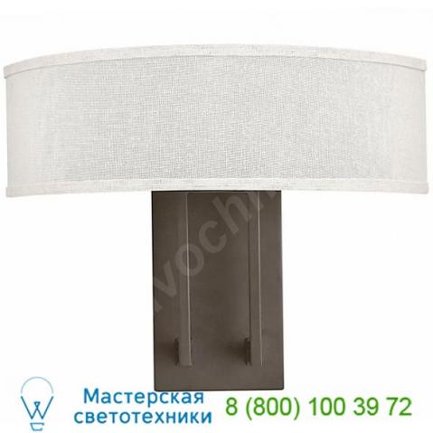 Hinkley lighting hampton 2 light wall sconce 3202br, настенный светильник
