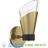 Mitzi - hudson valley lighting angie wall sconce h130101-agb/bk, настенный светильник