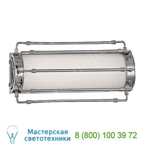 Hyde park led wall sconce hudson valley lighting 9712-agb, настенный светильник