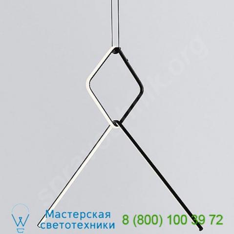 Fu041630 | f0410030 | f0405030 flos arrangements square small two element suspension, светильник