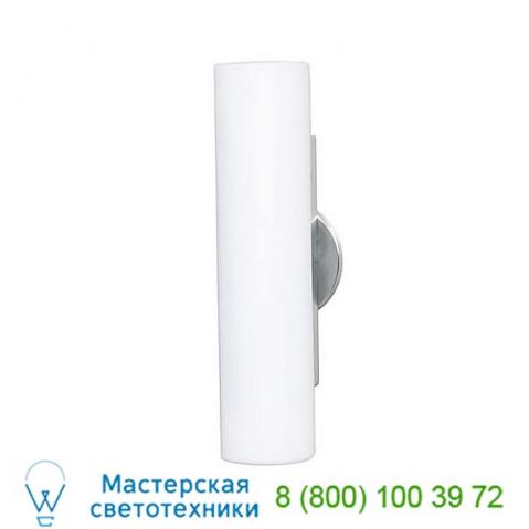 Ob-2nw-770207-sl baaz 16 outdoor wall sconce (silver) - open box return besa lighting, опенбокс