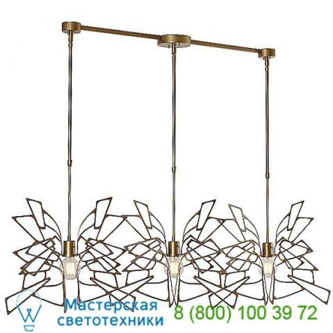 Vermont modern monarch 3 light multipoint pendant light 136533-1002, светильник