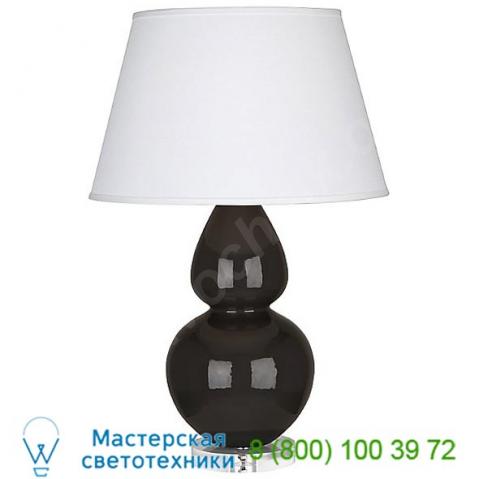 Double gourd lucite table lamp - large a606 robert abbey, настольная лампа