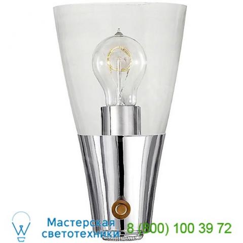 Altare wide bathroom wall light visual comfort tob 2416aw/hab-cg, настенный бра