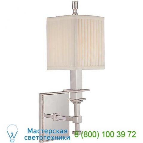 Berwick 1 light wall sconce 241-agb hudson valley lighting, настенный светильник
