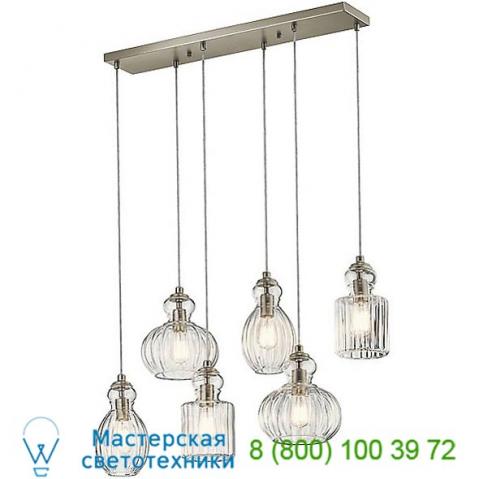 43950ni kichler riviera linear suspension light, светильник