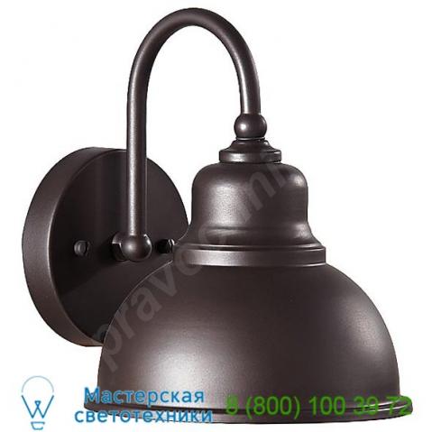 Darby outdoor wall sconce ol8701orb feiss, уличный настенный светильник