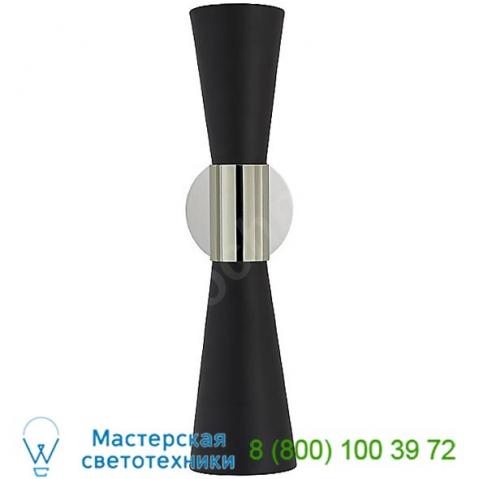 Visual comfort clarkson narrow wall light arn 2009hab/blk, настенный светильник