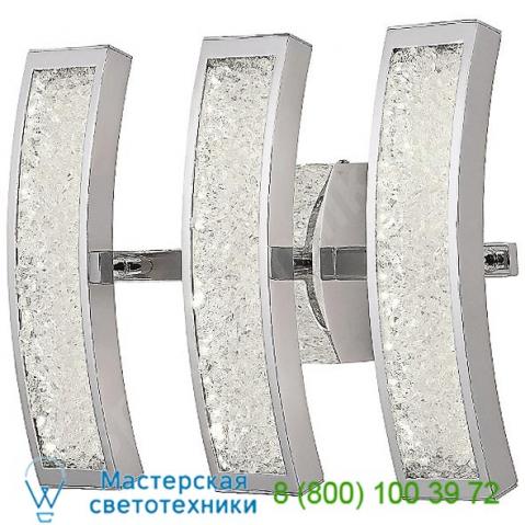 83508 elan lighting crushed ice 3-light led bath bar, светильник для ванной