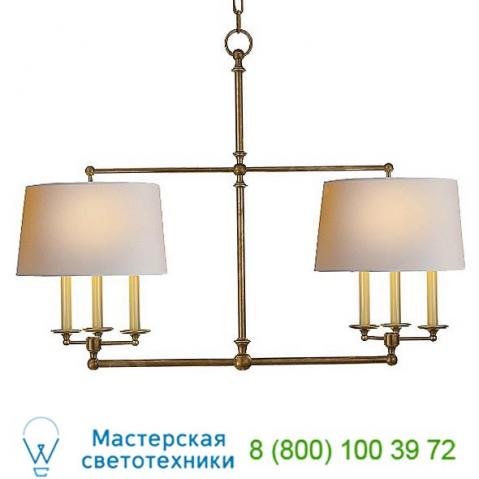 Visual comfort classic billiard linear suspension sl 5816an-np, светильник