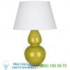 A606 robert abbey double gourd lucite table lamp - large, настольная лампа