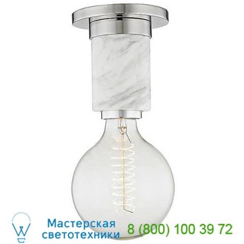 H120601-agb mitzi - hudson valley lighting asime flush mount ceiling light, светильник