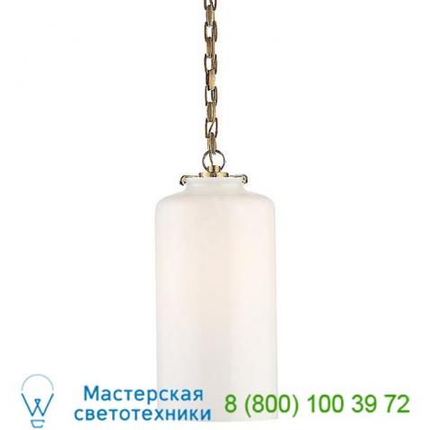Katie cylinder mini pendant light visual comfort tob 5226bz/g3-cg, светильник