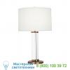 Fineas crystal round table lamp 472b robert abbey, настольная лампа