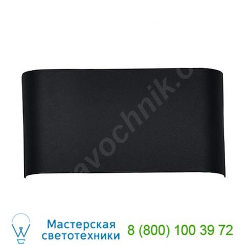 Plateau outdoor led wall light kuzco lighting ew27112-bk, уличный настенный светильник