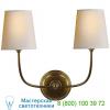 Tob 2008as-np vendome wall sconce visual comfort, настенный светильник бра