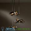 Exos square double shade pendant light 139630-1181 hubbardton forge, светильник