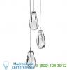 2971. 25c liquid 3-light round led pendant light sonneman lighting, светильник