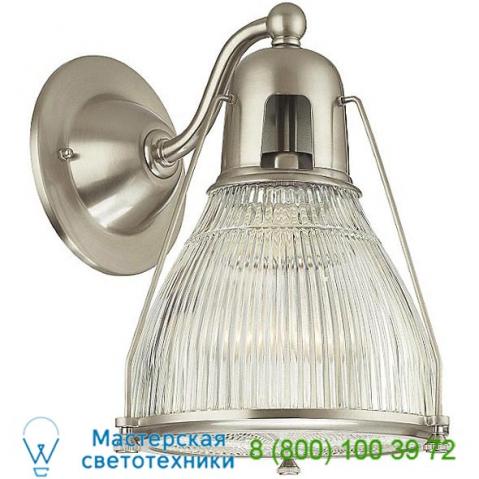 Haverhill wall sconce 7301-sn hudson valley lighting, настенный светильник